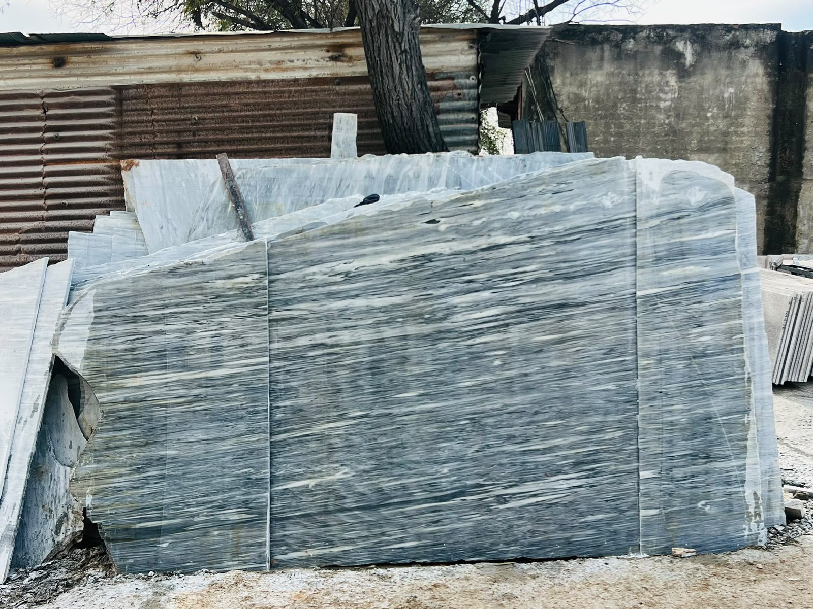Grey Wave Marble