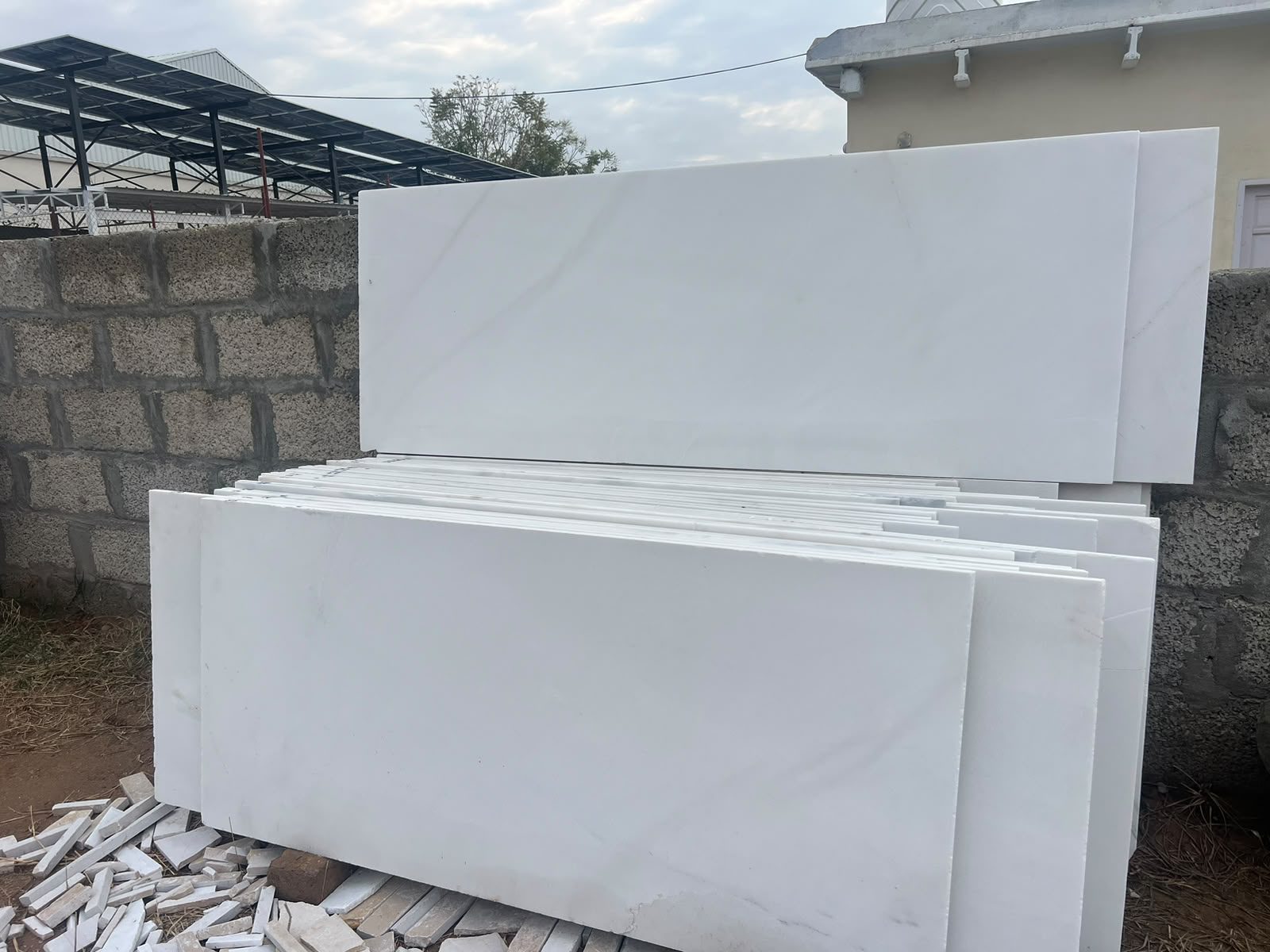 Pure White Marble