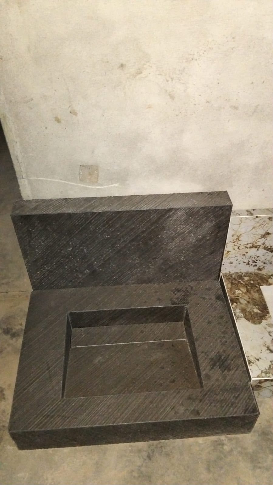 Black Stone Vanity Basin